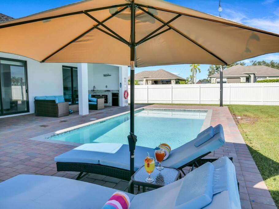 Casa Sevilla, Heated Pool, Sleeps 9, 4B3B Cape Coral Exterior foto